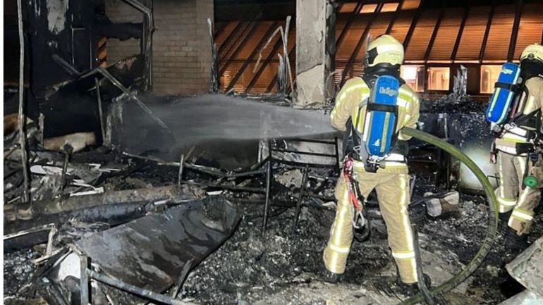 Incendie de la Porte d'Ulysse : les 200 sinistrés relogés ce lundi, affirme la bourgmestre de Schaerbeek