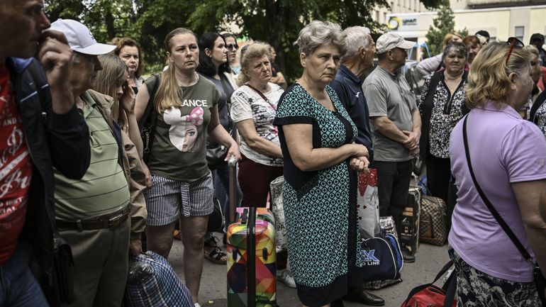 Guerre en Ukraine : les habitants de la ville de Sloviansk, dans l'est, appelés à évacuer