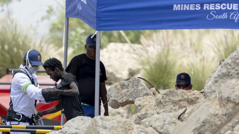 Mine illégale en Afrique du Sud : fin des recherches, le bilan reste de 78 morts