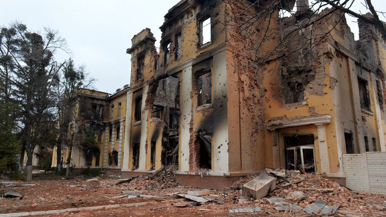 Le centre de Kharkiv, deuxième ville d'Ukraine, bombardé par l'armée russe