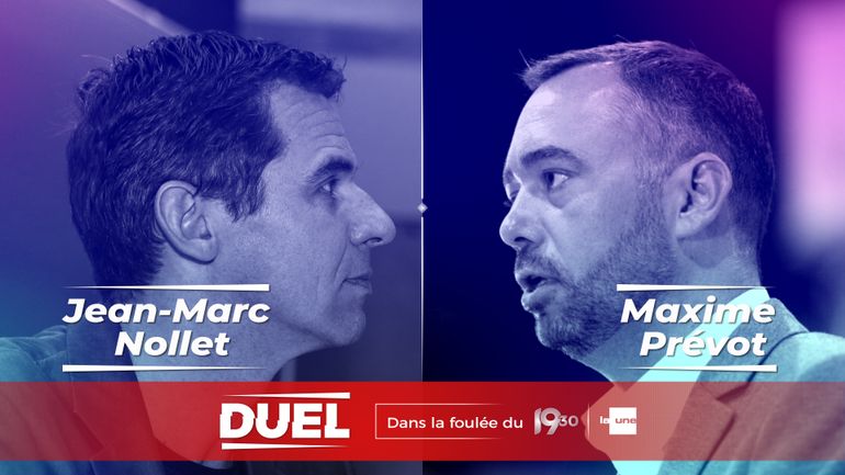 DUEL entre Jean-Marc Nollet (Écolo) et Maxime Prévot (Les Engagés) : suivez le débat politique en direct