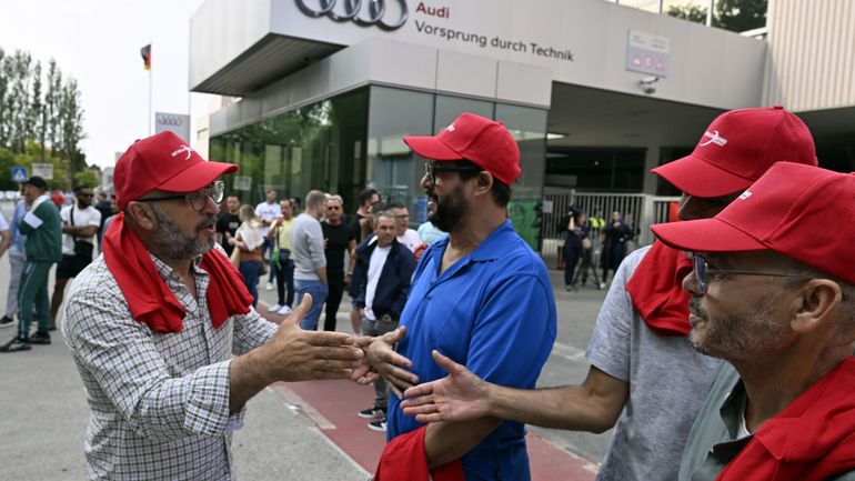 Les syndicats ont rencontré la direction d'Audi Brussels : des annonces attendues demain pour les travailleurs