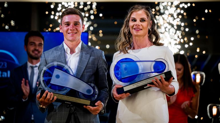 Pas de surprise : Remco Evenepoel et Lotte Kopecky remportent un nouveau Vélo de Cristal