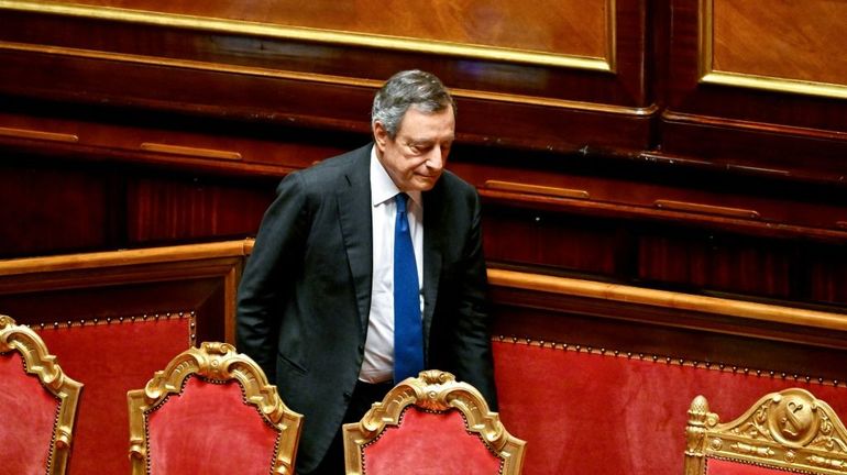 Italie : Mario Draghi remet sa démission, le président lui demande de continuer à gérer les affaires courantes