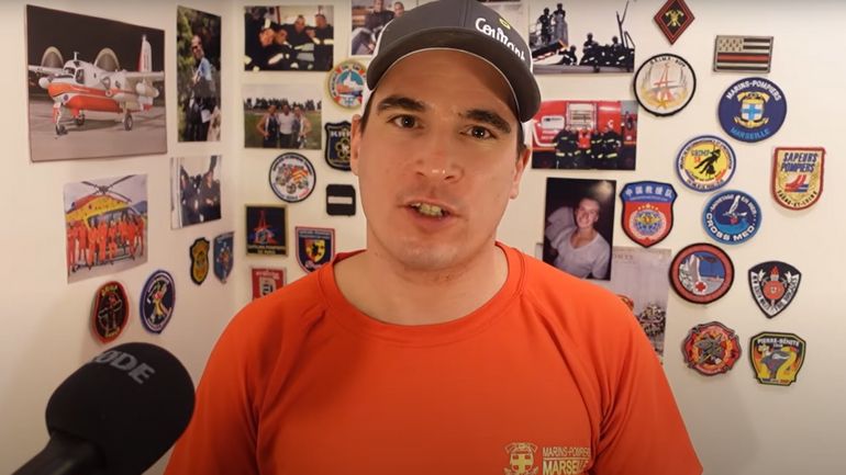 Vincent Firelife, le Youtubeur français qui s'est immergé pendant 15 jours dans le quotidien des pompiers de Bruxelles