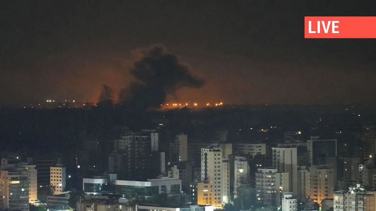 Direct guerre au Proche-Orient : de nouvelles explosions dans la banlieue sud de Beyrouth, des combats à la frontière