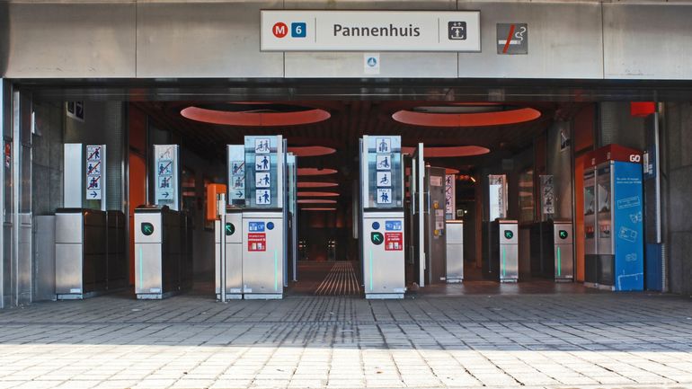 La station de métro Pannenhuis évacuée mercredi en fin de matinée