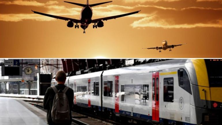 L'avion toujours trop peu cher par rapport au train ? La Belgique mauvaise élève européen
