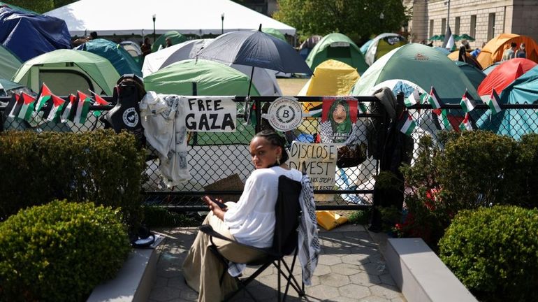 L'université de Columbia somme ses étudiants pro-palestiniens d'évacuer leur campement