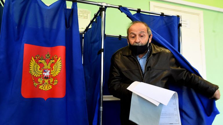 Elections en Russie : le parti du Kremlin victorieux de législatives sans opposition anti-Poutine