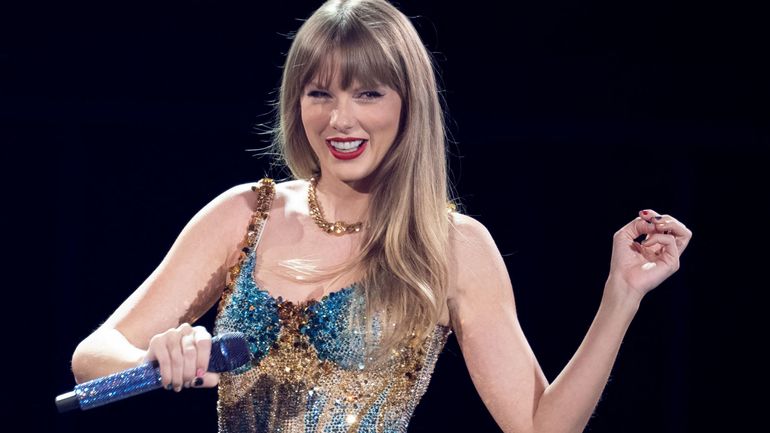 La star américaine de la pop Taylor Swift personnalité de l'année 2023 du Time magazine