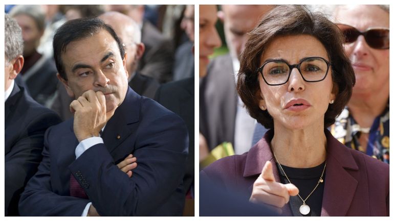France : la ministre Rachida Dati et l'ancien patron Carlos Ghosn renvoyés en procès pour corruption et trafic d'influence