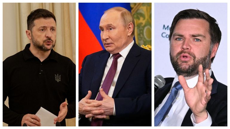 Guerre en Ukraine : le vice-président américain JD Vance appelle à des négociations directes entre Russie et Ukraine