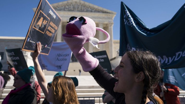 Audience cruciale pour le droit à l'avortement à la Cour suprême des Etats-Unis