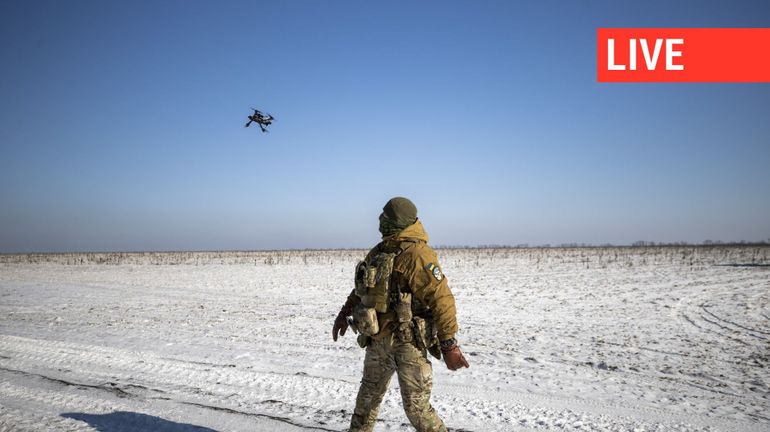 Direct - Guerre en Ukraine : huit militaires ukrainiens se forment à l'utilisation de drones sous-marins en Belgique