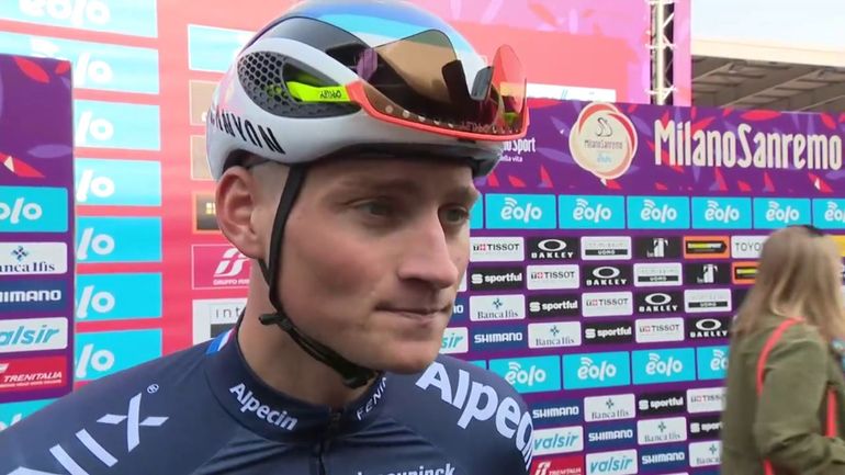 Mathieu Van der Poel avant le départ de Milan-Sanremo : "La forme est pas mal"