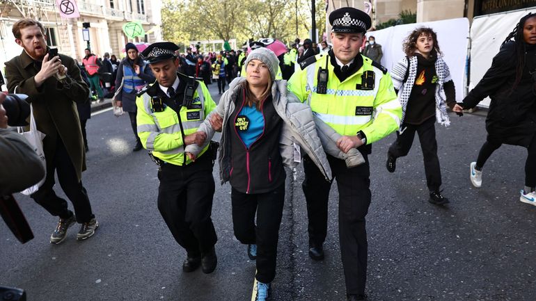 Londres : la militante écologiste Greta Thunberg inculpée pour trouble à l'ordre public