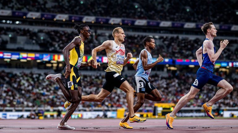 Mondiaux d’athlétisme : Pas de finale sur 800m pour Eliott Crestan qui veut "comprendre pourquoi ça n’a pas été"