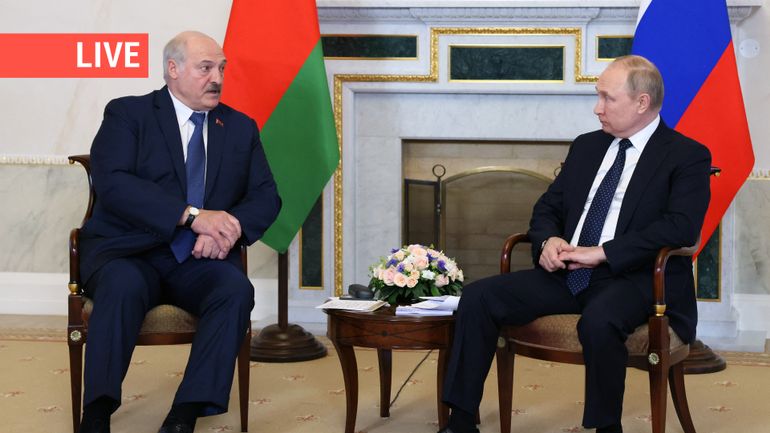 Direct - Guerre en Ukraine : le président russe et son homologue biélorusse vont se rencontrer ce dimanche à Saint-Pétersbourg