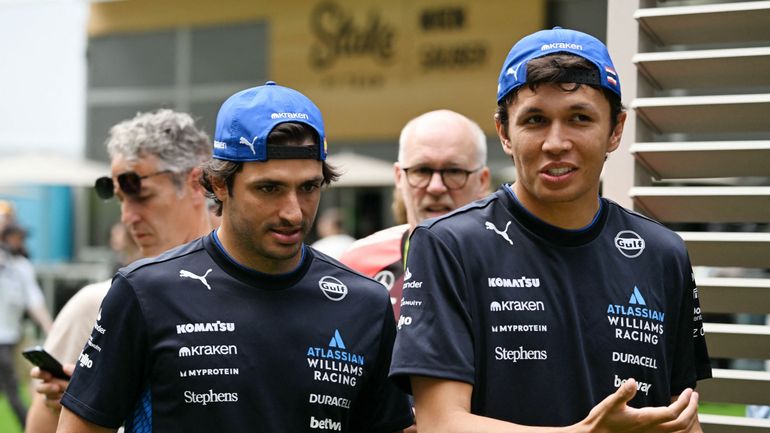 F1 Singapour : Alex Albon et Carlos Sainz disqualifiés à cause d'infractions techniques sur leur Williams