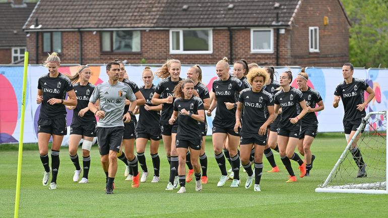 Les Red Flames s’entraînent sans Jody Vangheluwe ni Davinia Vanmechelen