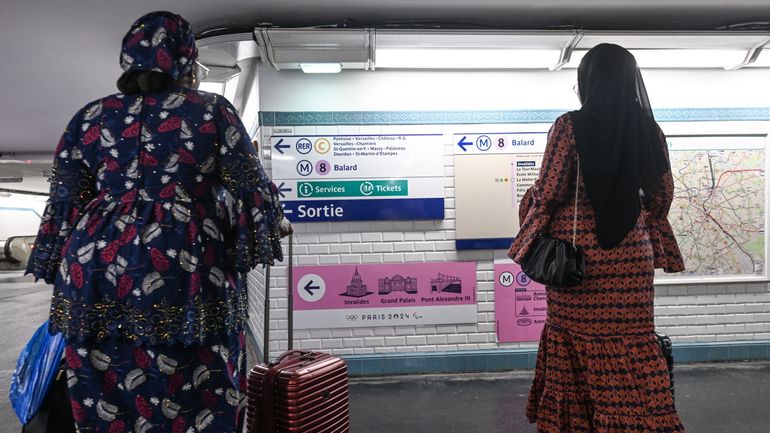 Le calme avant la tempête des JO ? À Paris, les transports en commun ne sont pas bondés& mais le vent pourrait tourner