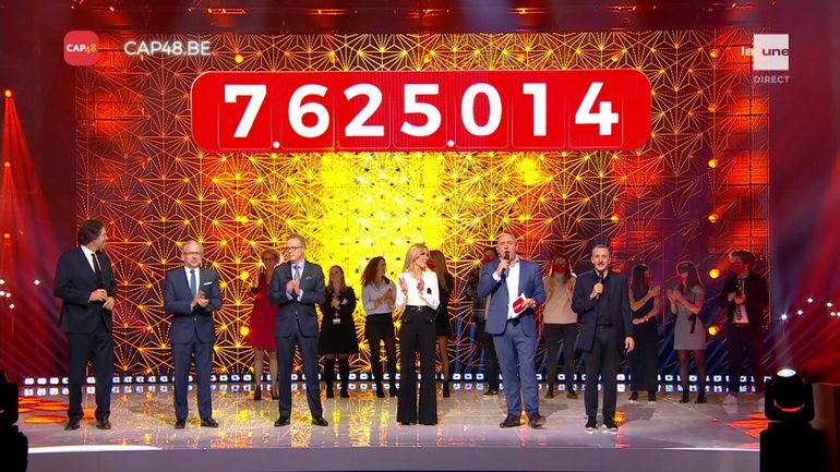 Soirée de clôture de CAP48 : record de dons battu avec plus de 7,6 millions d'euros récoltés