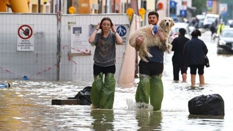 Inondations en Italie : le bilan atteint 14 morts en Emilie-Romagne, le niveau des eaux se stabilise