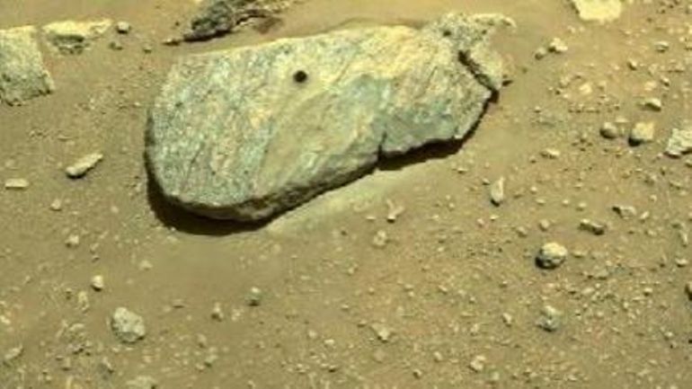 Espace : la Nasa pense que le rover Perseverance a réussi à prélever de la roche martienne