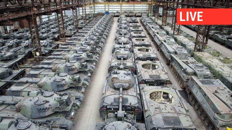 Direct - Guerre en Ukraine : des chars Leopard bientôt envoyés en Ukraine achetés... en Belgique