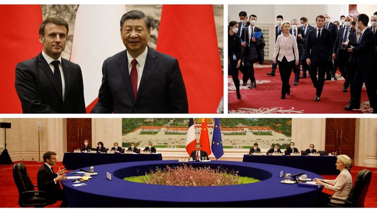 Diplomatie : Macron et von der Leyen à Pékin pour discuter de l'Ukraine avec Xi Jinping