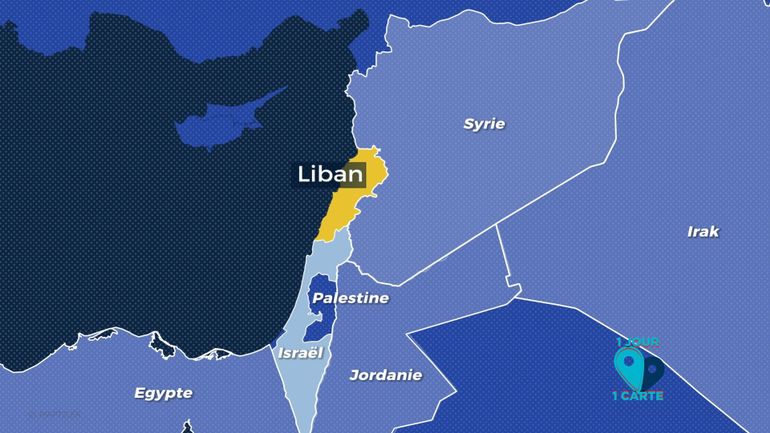 Un jour, une carte : tant de belles choses pourtant dans ce Liban, assiégé et dépecé de toute part