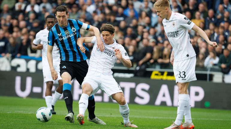 Le scénario rêvé n'aura jamais vu le jour : le Club Bruges partage contre l'Antwerp et laisse le titre à l'Union