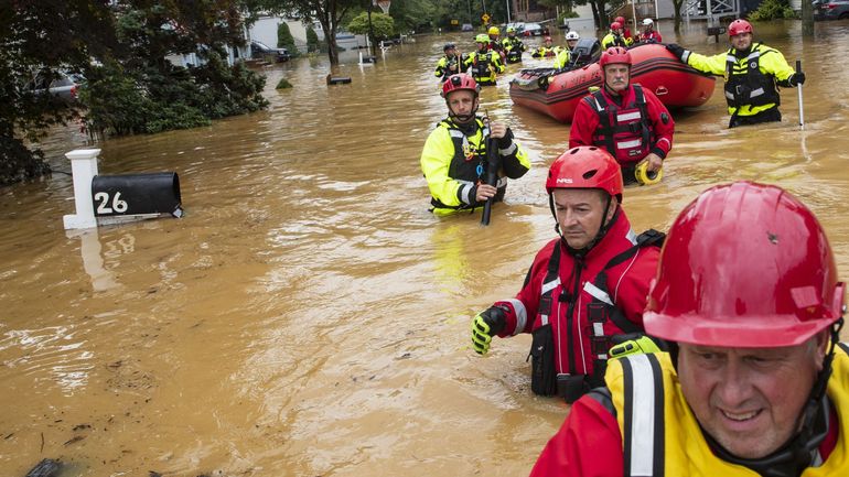 Côte est des Etats-Unis : la tempête Henri perd de sa vigueur