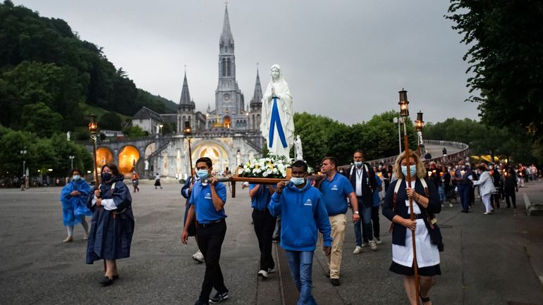 A Lourdes, une reprise encore timide des pèlerinages