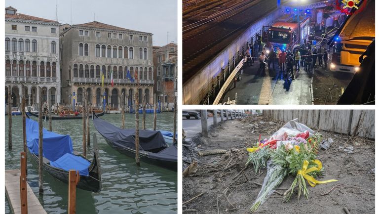 Italie : Venise en deuil après l'accident de bus ayant coûté la vie à 21 personnes