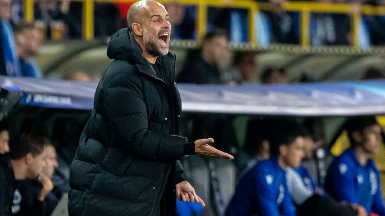 Le récital tactique de Guardiola avec Man City raconté par les Brugeois