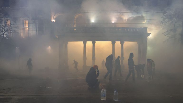 Manifestations en Géorgie : le chef de l'OTAN dénonce les violences 