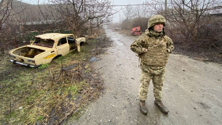 Avec l'armée ukrainienne à Marioupol, près de la ligne de front de l'est : Ce n'est pas de ce côté que les Russes attaqueront