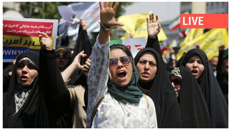 Direct - Israël frappe l'Iran : des milliers de personnes manifestent en Iran contre Israël et les Etats-Unis