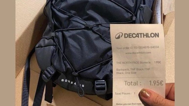 Un sac North Face pour 1,95 euro chez Decathlon ? La nouvelle arnaque qui tourne sur Facebook