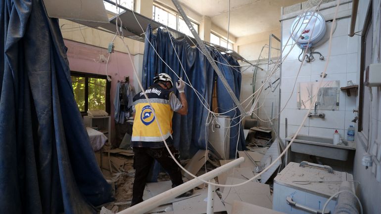 Un hôpital syrien hors service après des bombardements meurtriers, selon une ONG