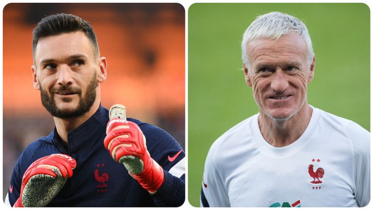 Belgique-France : "Sourires, respect et saine rivalité", selon Hugo Lloris et Didier Deschamps