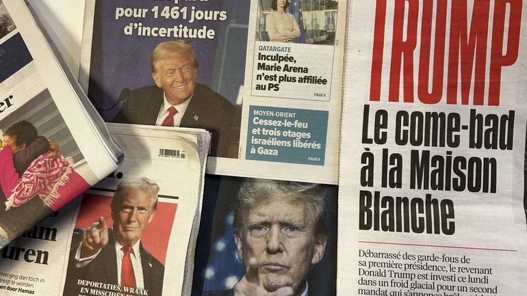 La revue de presse : Donald Trump au pouvoir, pour 1461 jours encore