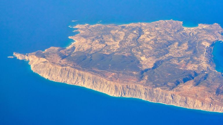 Une centaine de migrants débarque sur l'îlot de Gavdos au sud de la Crète