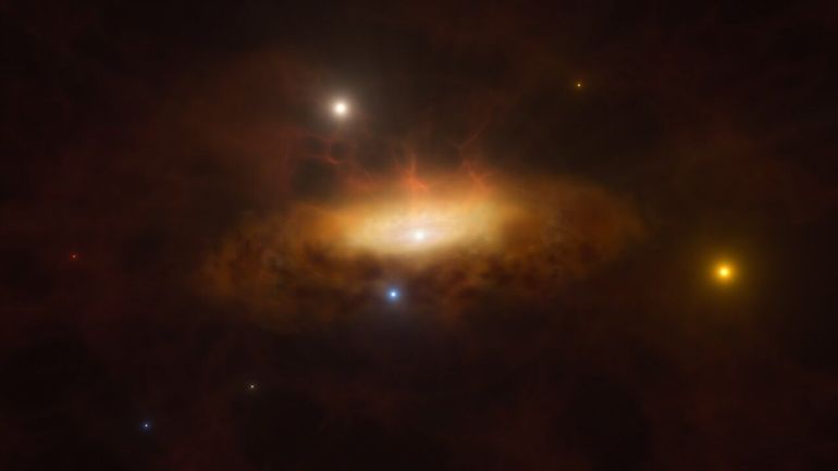 C'est du jamais vu : des astronomes observent le réveil d'un trou noir massif en temps réel
