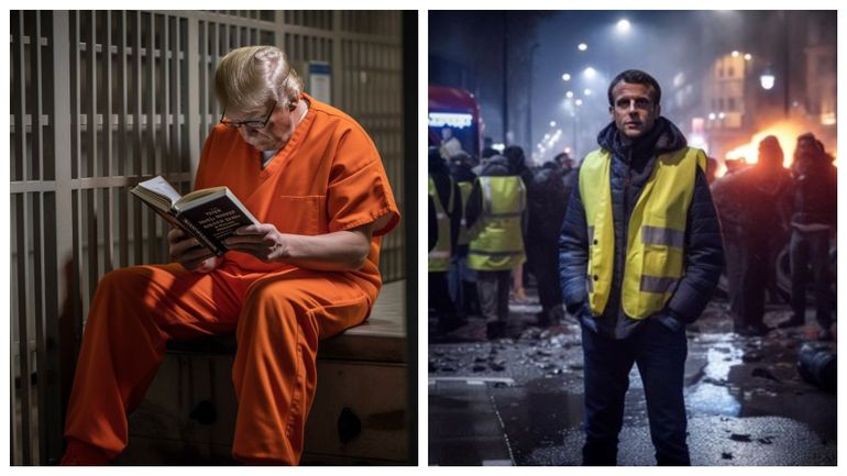 Comment reconnaître les images de Midjourney, cette intelligence artificielle qui met Trump en prison et Macron dans les manifestations ?