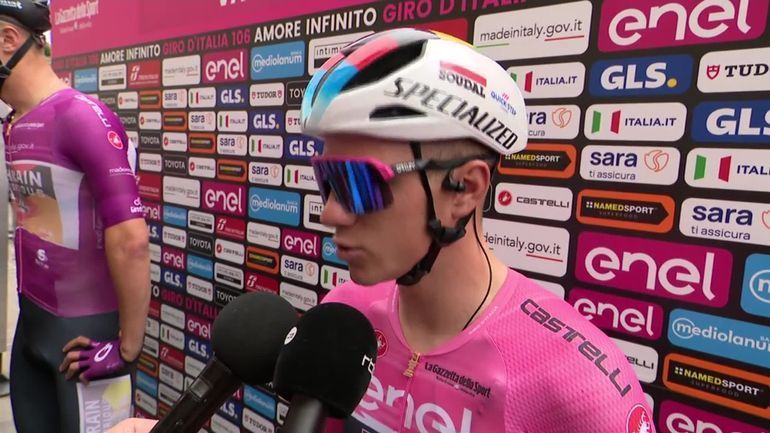 Remco Evenepoel avant la 3e étape du Giro : "Ne pas donner de secondes gratuites"