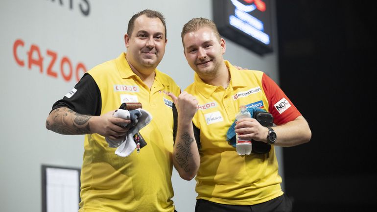 World Cup of Darts : Huybrechts et Van den Bergh mettent leur égo de côté et se qualifient en 8es de finale