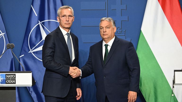 Guerre en Ukraine : le chef de l'Otan trouve un accord avec la Hongrie sur l'aide à Kiev